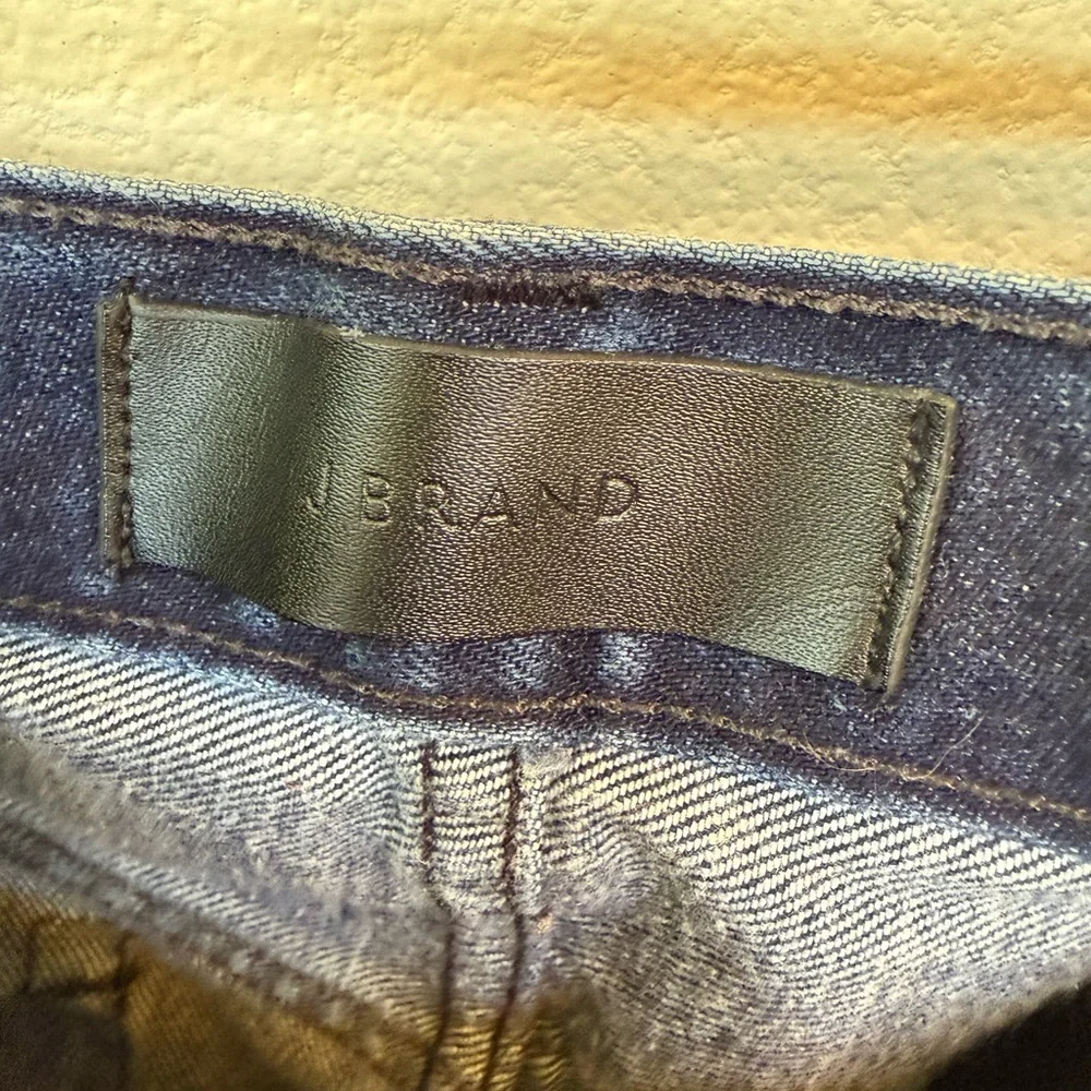 J Brand Blue Straight-Leg Jeans Classic Style